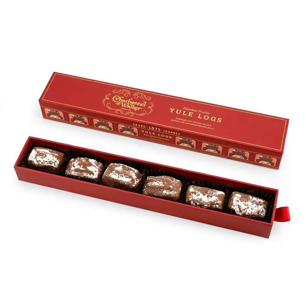 Charbonnel et Walker Praline Yule Logs 75g